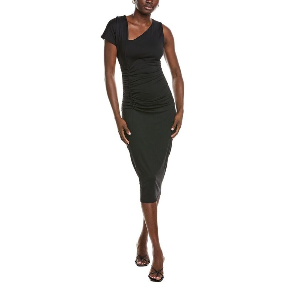 Susana Monaco Womens One Arm Dolman Dress, Black